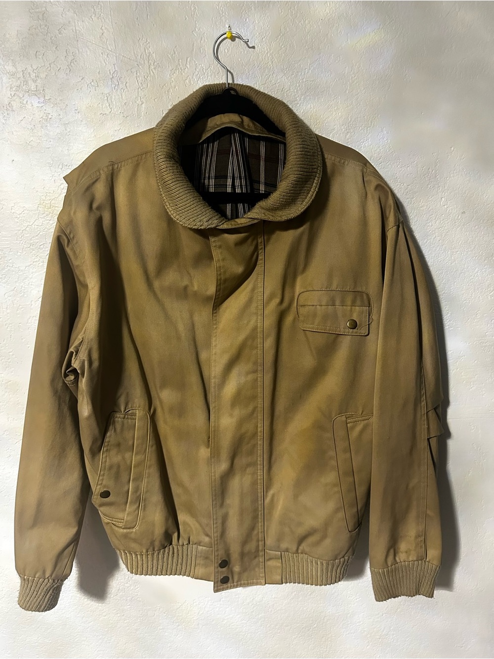 Mighty Macs Bomber Jacket in Khaki